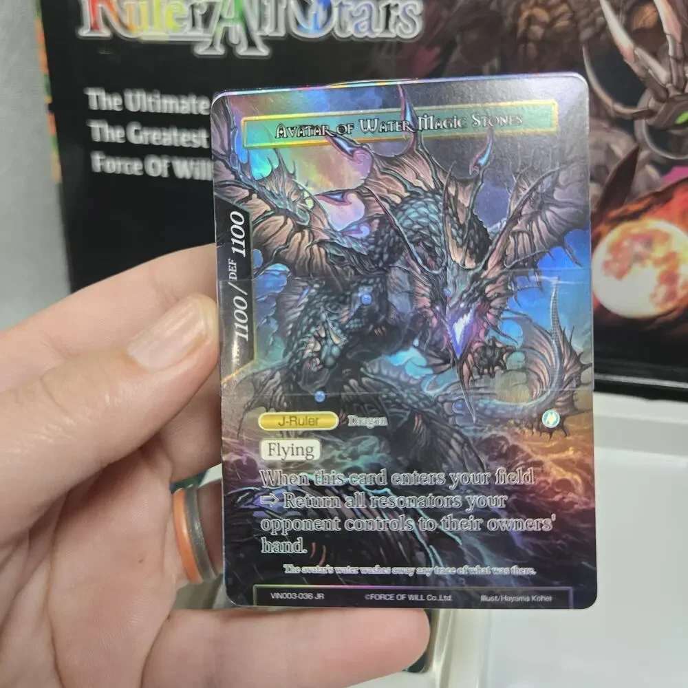 Force Of Will Vingolf Ruler All Stars Trading Card Game Rare Limited Boxed Set